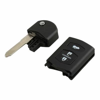 3 Button Car Key Shell Accessories Car High Quality Key Shell Parts For Mazda