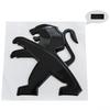 OQUP8 ABS 3D Löwenemblem Fronthaube Heckklappe Abzeichen für Peugeot 2008 3008 2021 2022 2023 Autoaufkleber Decals Styling Zubehör