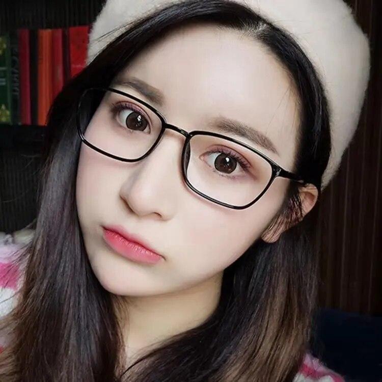 Simple Style Computer Glasses Frame Women Men Anti Blue Light Square Eyewear Blocking Glasses Optical Spectacle Eyeglass