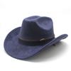 Knot Pattern Wool Felt Bowler Hat With Wide Brim For Retro Fashion Enthusiasts