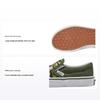 Classic Slip-On Kids Painted Camo Green Kids Sneakers Multi VN0A5KXMBGK