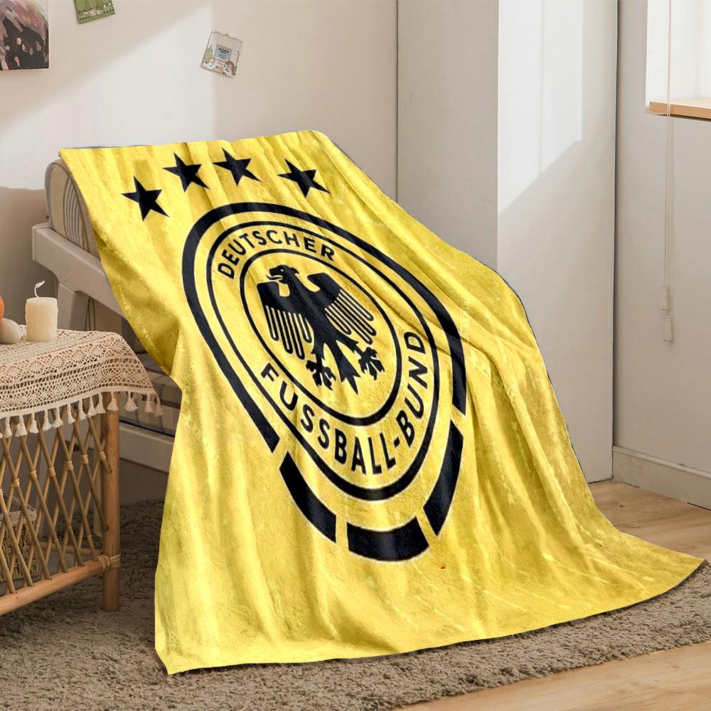 German Soccer Team Designed Flannel blanket for bedroom, living room, sofa, and nap
