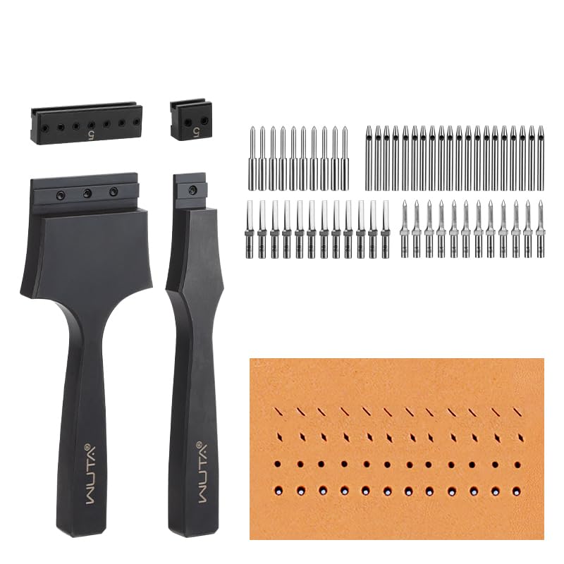 

WUTA Алмазное Отверстие Съемное Круглое Отверстие Профессиональное Отверстие Инструмент для Кожевенного Ремесла для DIY Кожевенного Ремесла Пробойник, Пробойник, Пробойник, Многоцелевой (5мм)