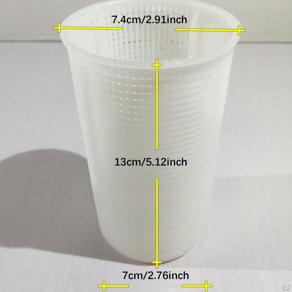 Pool Pump Strainer Basket Sturdy Lightweight, Easy to Install Compact Practical Replacement