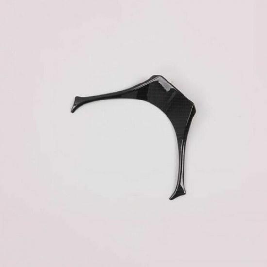 Carbon Fiber Car Steering Wheel Decor Cover Trim For Toyota C-HR CHR 2016-2022