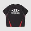 UMBRO Hbl Football Heritage Wappen Short Sleeve Piste Black Ur224Cwt52 (A Type)