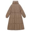 Fashion Woman Winter Coats With Belt Thick Warm Casual Winter Jacket Women's Long Parkas