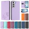 Custodia a Flip per Galaxy S21 FE 5G con Porta Carte, Blocco RFID, Ricarica Wireless, Antiurto, Design Sottile