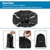 Winch Cover, Waterproof Dustproof Winch Protection Cover With Reflective Ribbon For 8000-13500 Lbs Electric Winch (Black Ribbon)