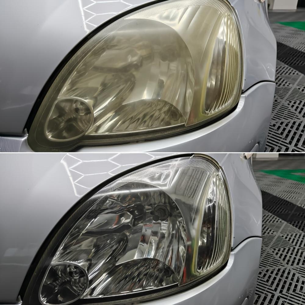 1 Tube JOKJOK All-in-One Headlight Restoration Kit - Fast-Acting Formula for Clear, Glossy Lens Repair, Scratch & Yellowing/Whit