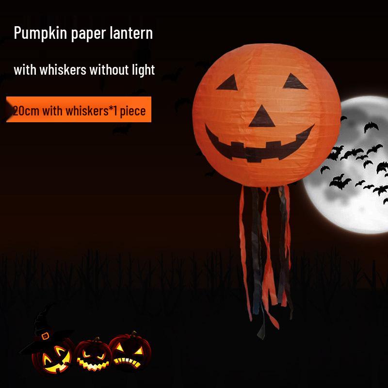 Halloween String Lights: Pumpkin Lantern Decor for Bars, Kindergartens, and More - Hanging Ornaments & Handheld Props