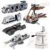 Sci-Fi Space War Movie Imperial Troop Transport MOC Building Blocks DIY Military Anti-Vehicle Cannon Weapon Bricks Toys For