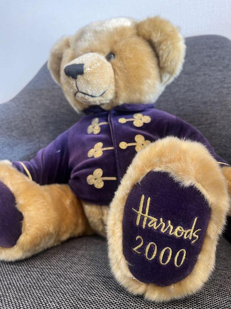 [USED] Harrods 2000 Teddy Bear, Year Bear, Plush Toy