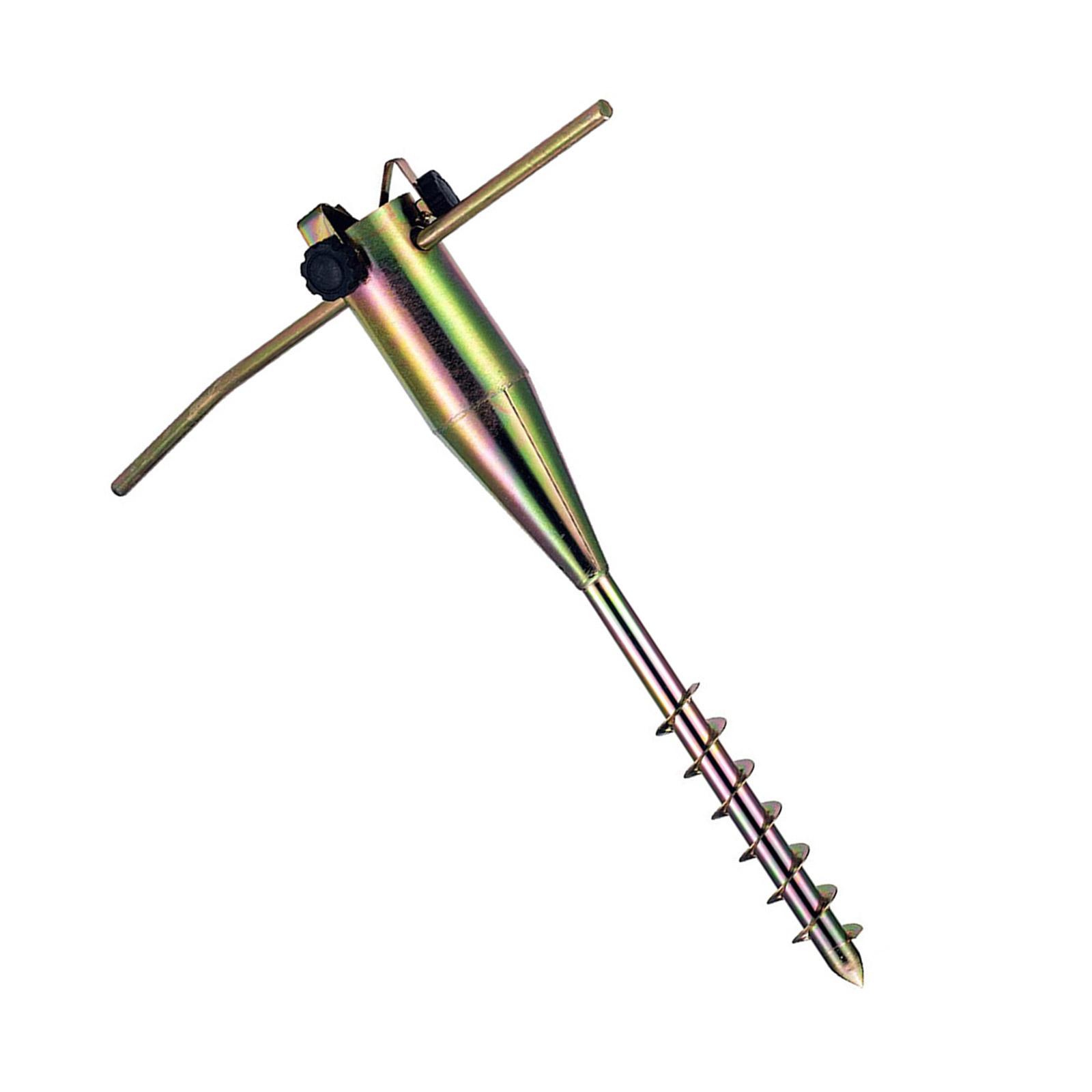 

22-дюймовый длинный цельный металлический держатель удилища, пляжный садовый держатель зонта-парасоли, песочный держатель флагштока, травяные анкеры, грунтовые колья, основа