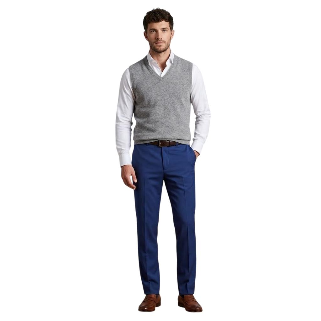 Ted Baker Mens Twill Straight Leg Trousers