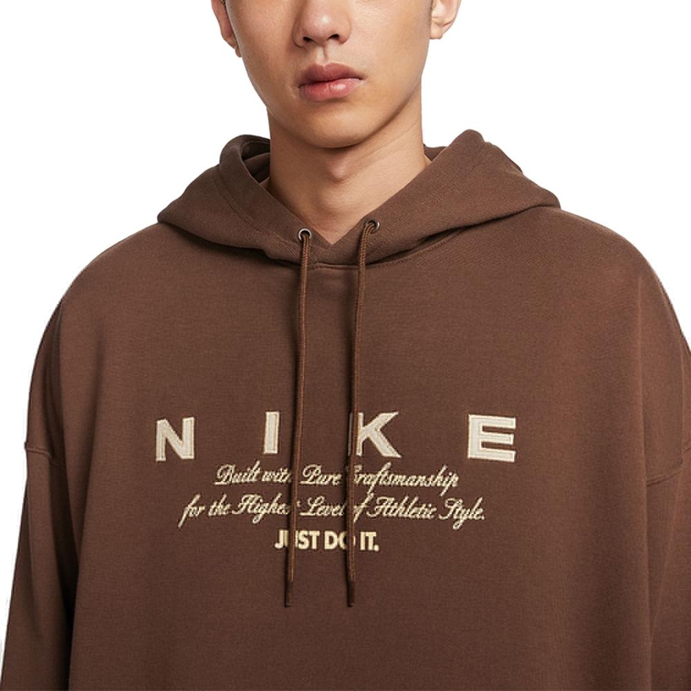 Nike Hooded Warm Pullover Long Sleeve Sweatshirt Men Sweatshirt Khaki HQ4745259