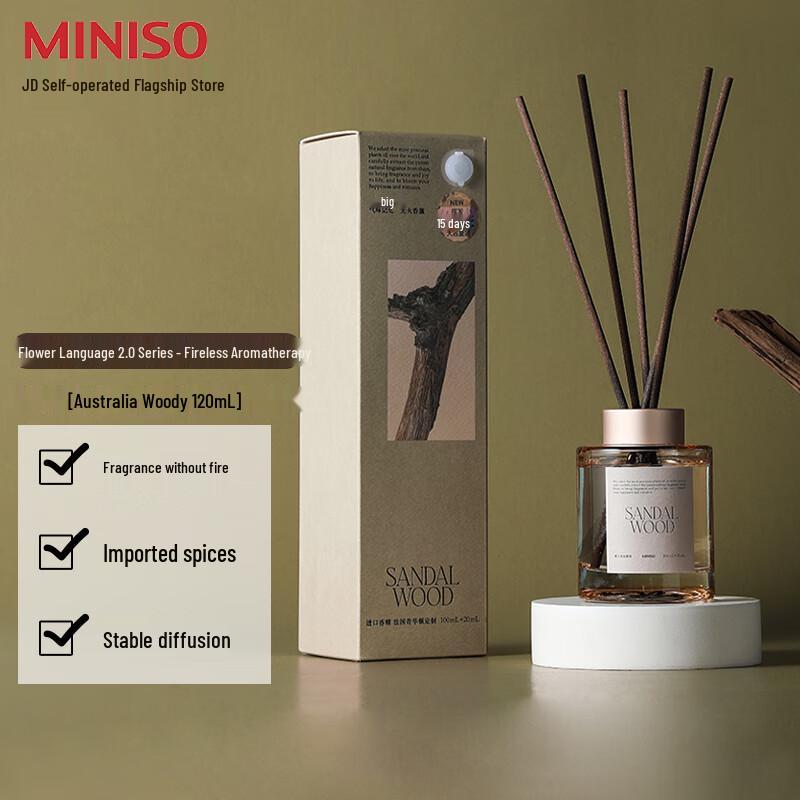 

MINISO Wanderlust Floral Series Flameless Reed Diffuser