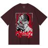230 Gsm 100% Cotton Berserk V8 Print Unisex Heavy Cotton T Shirt
