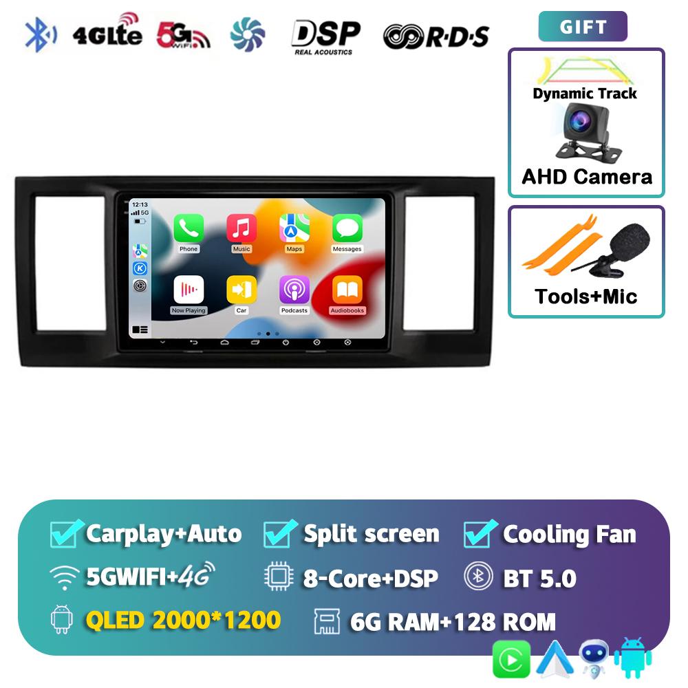 Android 14 Carplay Auto Car Radio For VW Volkswagen Caravelle 6 T6 2015-2020 Multimedia Video Player Navigation GPS Stereo Audio
