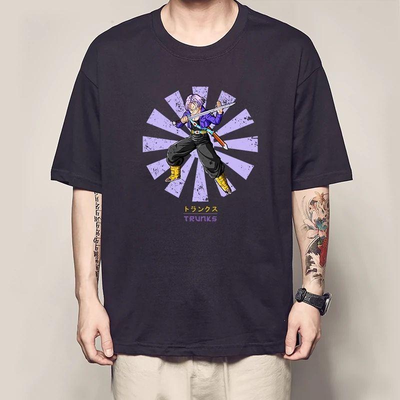 Last Language  Dragon Ball Little Wukong T-shirt Trunks Short-sleeved Dragon Ball Garin Fairy Peach White Clothes