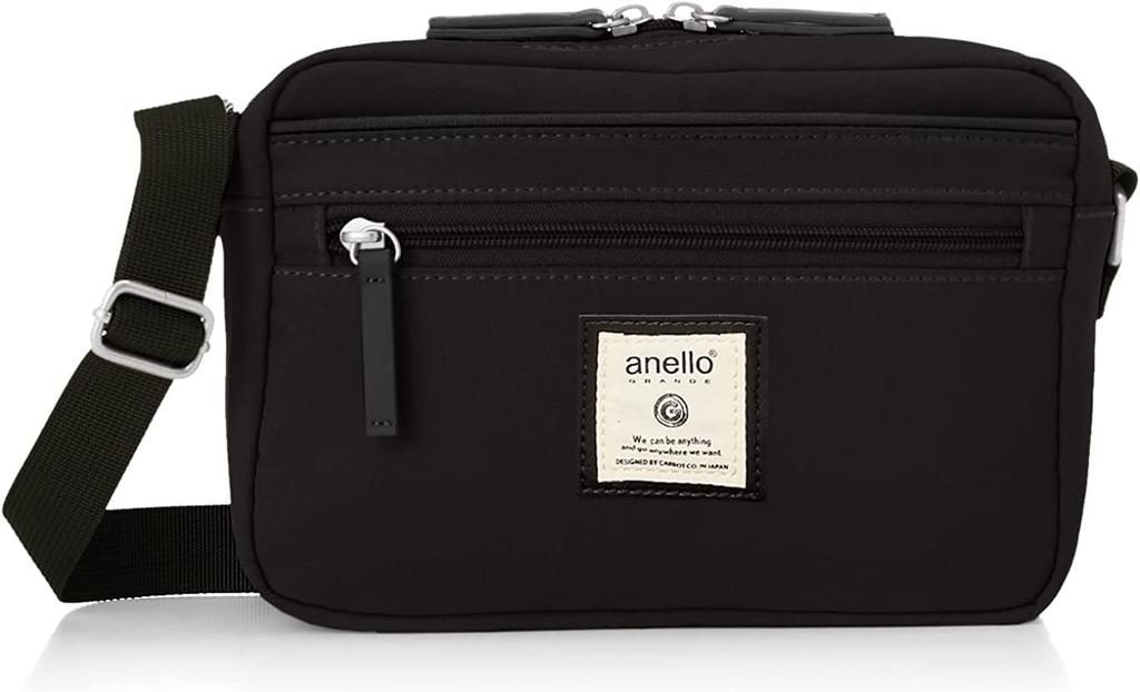 Anello Grande Mini Shoulder Bag with Multi-Storage, Cinnamon, GTM0333Z, Black