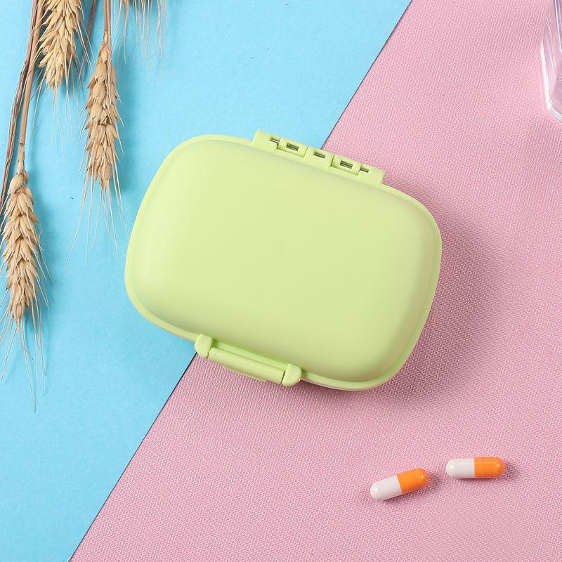 Mini Portable 8 Grids Pill Box Weekly Medicine Pill's Box Pill Case Drug Dispense  Travel Medicine Organizer Storage Container