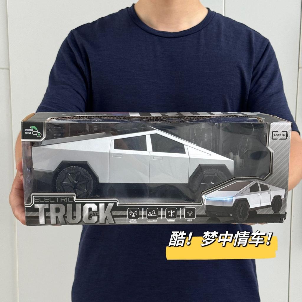 Remote Control Cybertruck Electric Simulation Rc Truck Toy High Speed Racing Car For Boys Birthday Gift Off Road Cars Vehicle