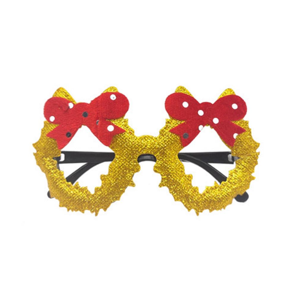 Weihnachts-Cartoon-Brillen - Geschenke für Erwachsene & Kinder, mit Weihnachtsmann, Schneemann und Geweih