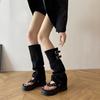 Mode Frühling und Herbst Neue Zehenfreie Damenstiefel 2025 Mode Outdoor Kreative Damen Kurzstiefel Koreanisches Design Damen Sandalen