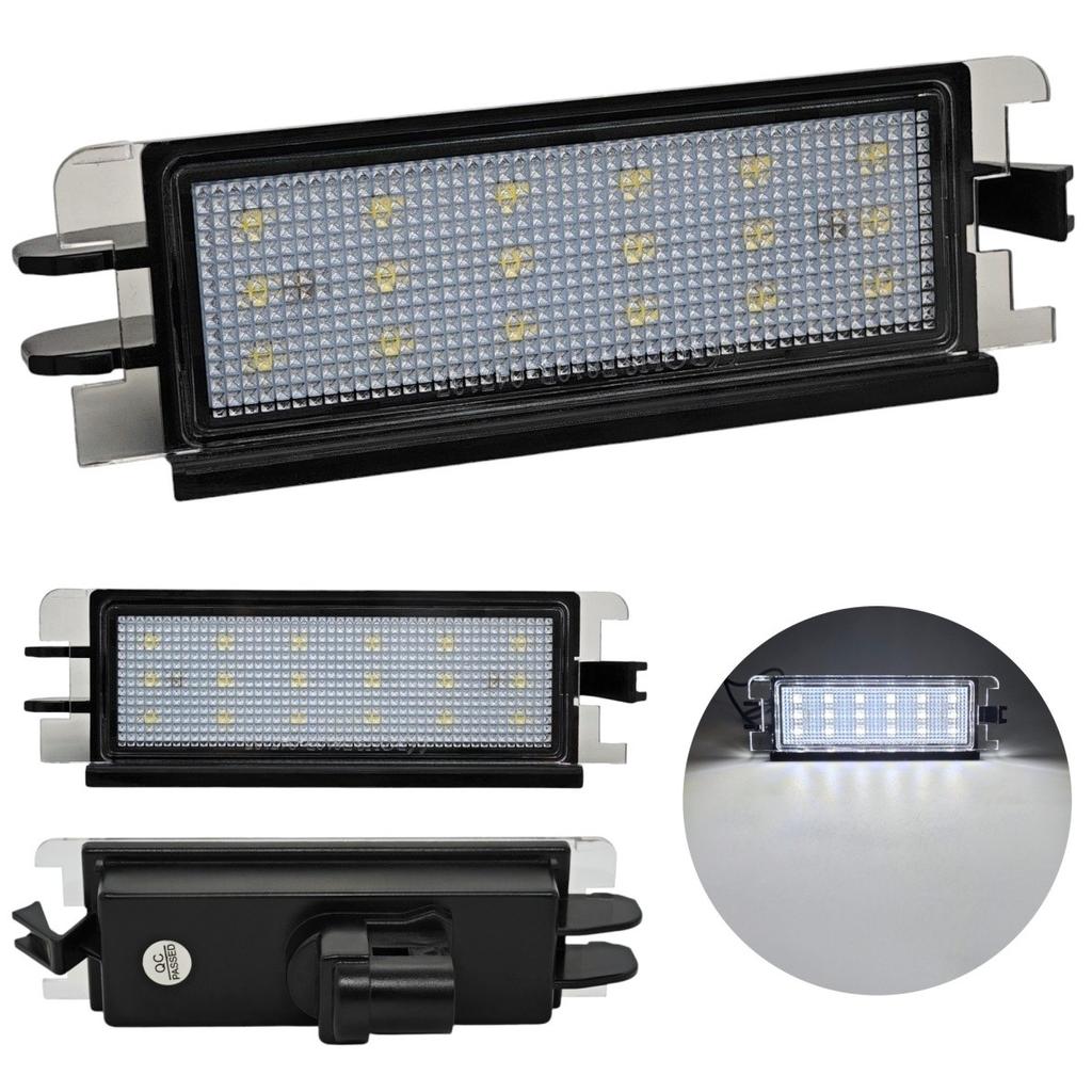 LED License Plate Light Compatible with Renault, Dacia 1pc Off-Road