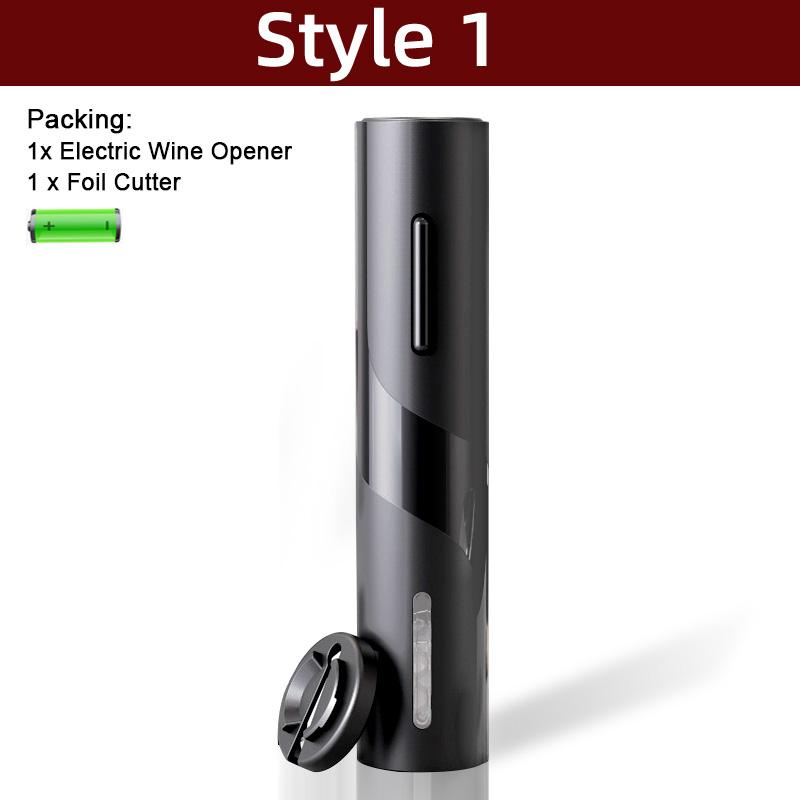 Electric Wine Openers for Beer Battery & USB Rechargeable Beer Bottle Openers Corkscrew Wine Beer Cap Opener Kitchen Accessories