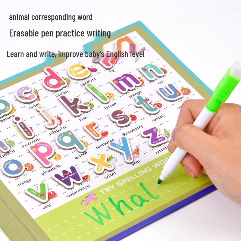 Advanced Magnetic Jigsaw Puzzle for Ages 3-6: Fun Logical Thinking Game for Kindergarten
