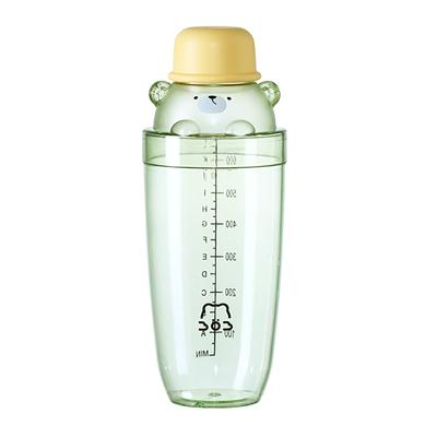 Shaker Cocktail Plastica Portatile Bevanda Mista Shaker Manuale Bottiglia Strumento Mescolamento Bar per Vino Martini