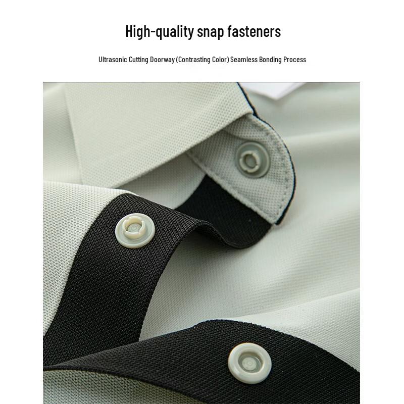 Deerway Men's Ice Silk Breathable Polo Shirt