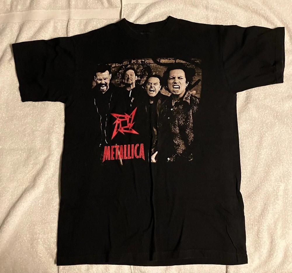 Metallica On The Load Again Tour Reprint T-Shirt Vintage Style S-4XL Unisex T-Shirt M