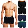 Men's Boxer Briefs 4-Pack - Comfortable Cotton Underwear