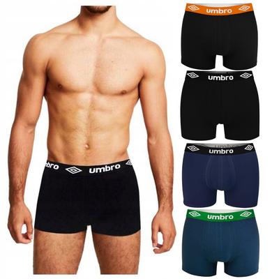Men's Boxer Briefs 4-Pack - Comfortable Cotton Underwear