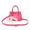 Urban Minimalist Pu Water Bucket Bag With Shoulder Strap For Commuting