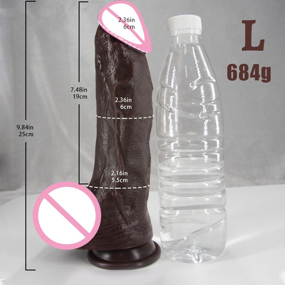 Realistic Dildos Soft Huge Penis Woman Masturbation Sex Products Thick Dildo With Suction Cup Adult Sex Toy for Women Big Dick