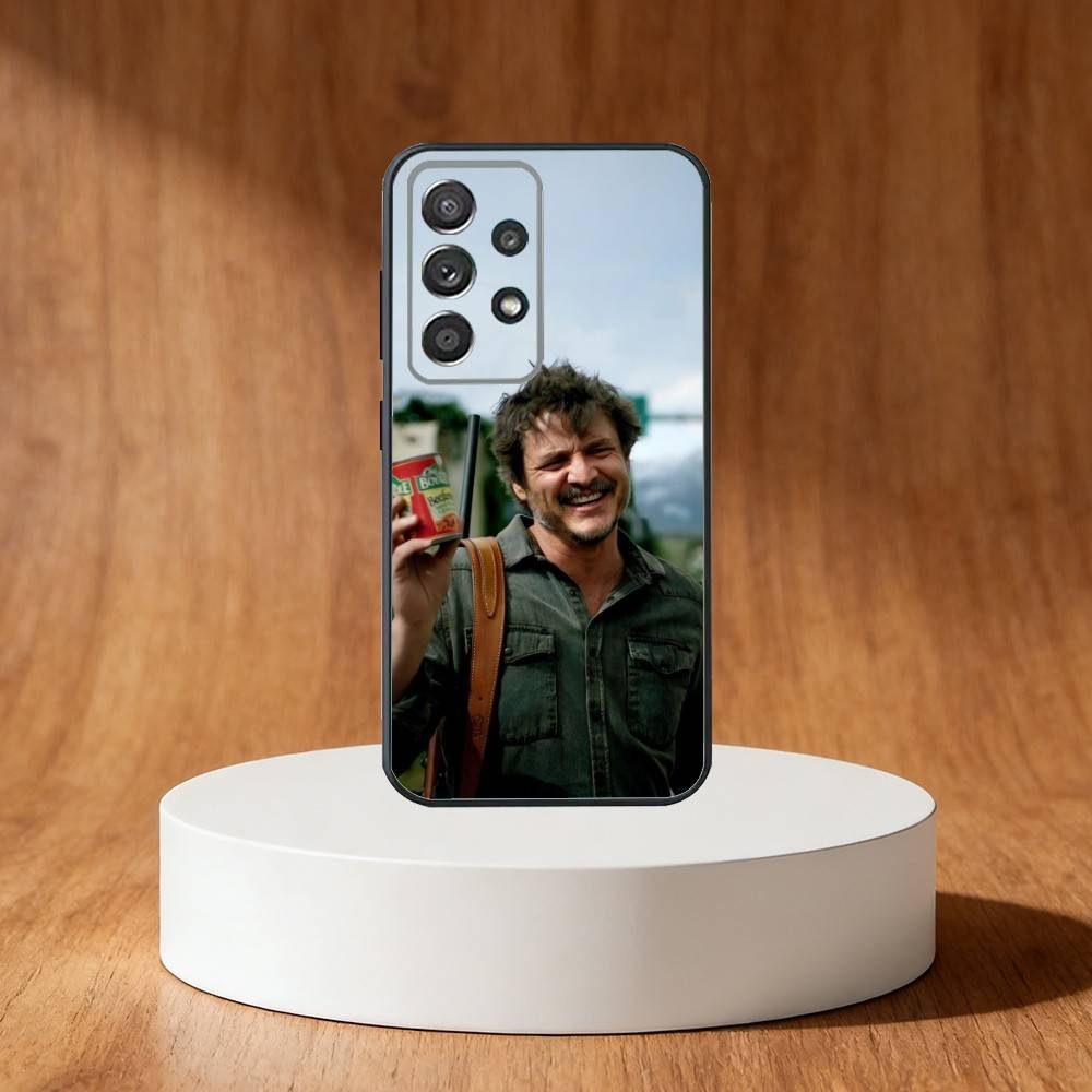 Pedro Pascal Phone Case For Samsung S25,S24,S21,S22,S23,S30,Ultra,S20,Plus,Fe,Note,10,9,5G Black Cover