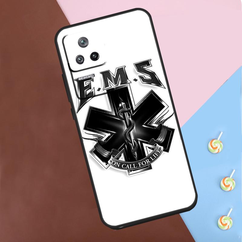 EMT EMS Medical Rescue Case For POCO X6 Pro X3 X4 X5 F5 Pro F3 M5s Cover For Xiaomi 13T 14 13 Pro 11T 12T 12 Lite