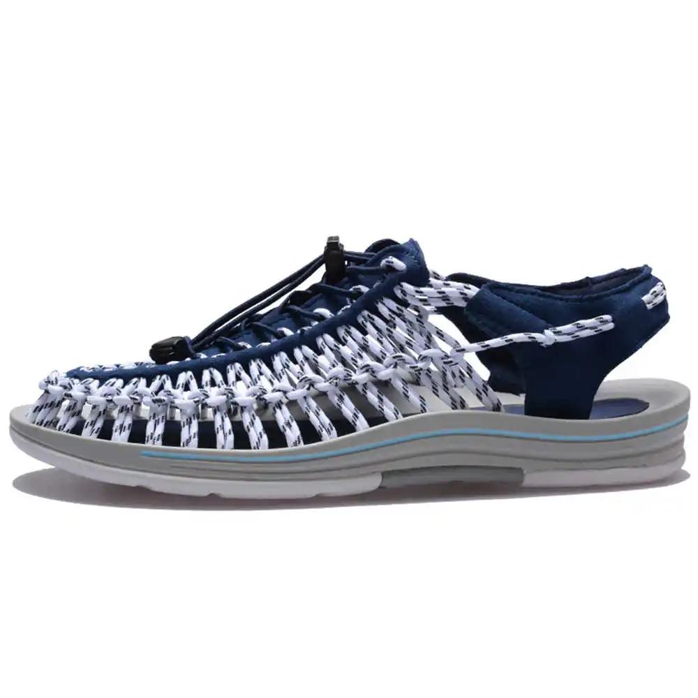 Fashion 37-48 Boho Yellow Slippers Sandal For The Beach Shoes Running Tennis Men Sneakers Sports Tenisfeminino Botasky Upper