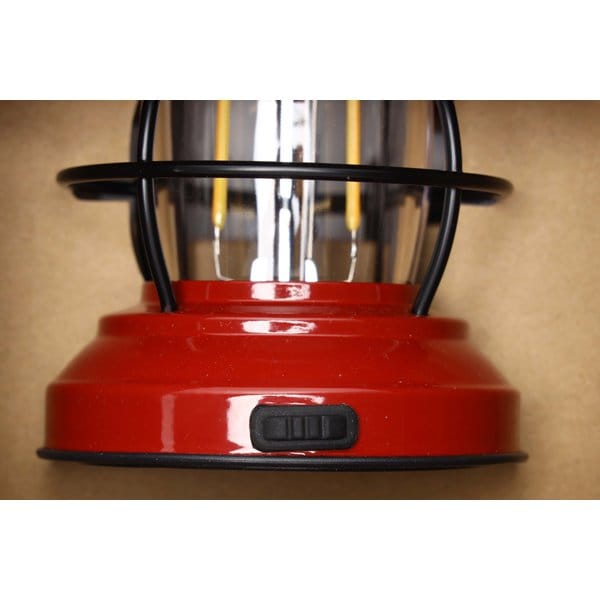            Barebones Living 20230009004000 [Barebones Living Mini Edison Lantern Led Red]