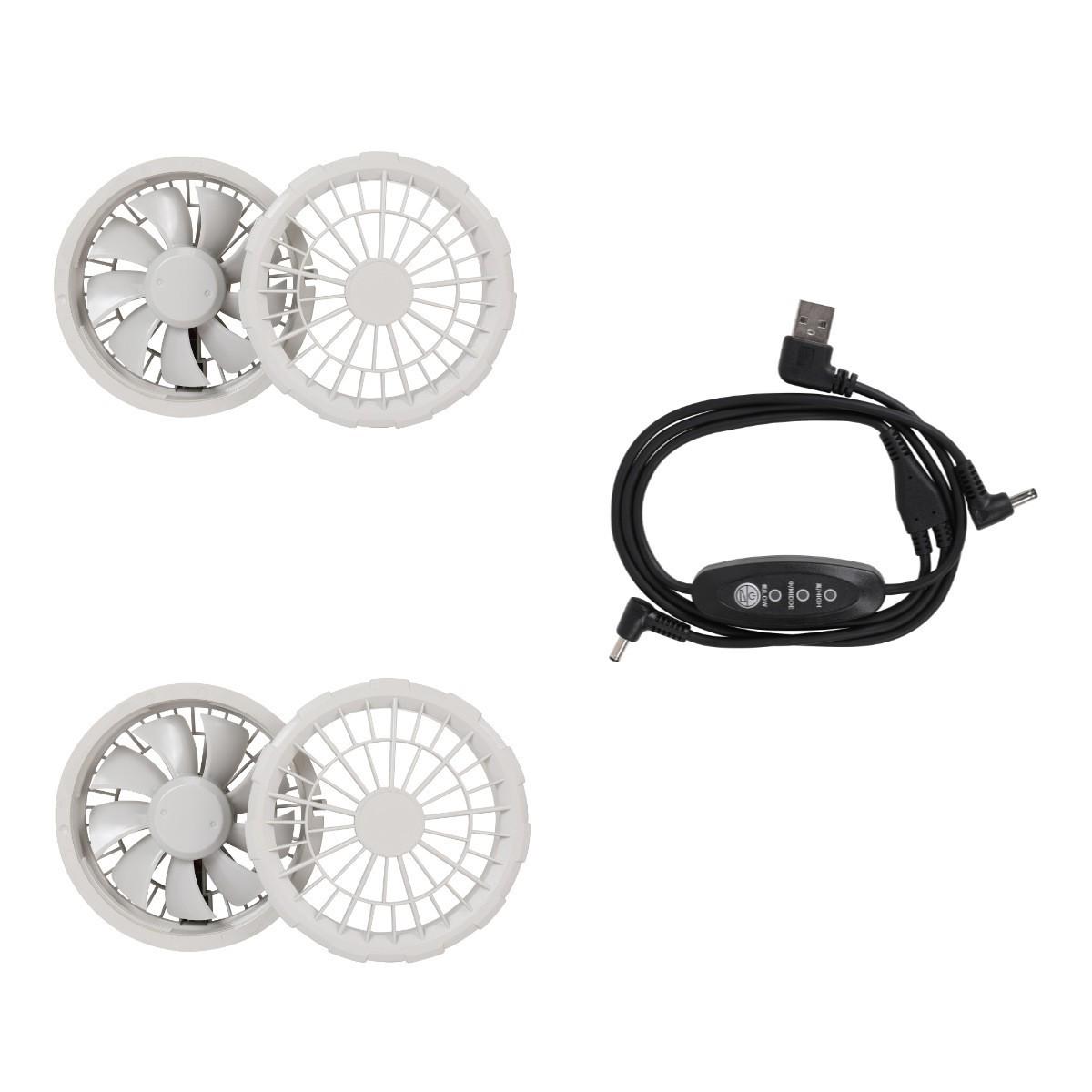 

Літня чоловіча охолоджувальна робоча куртка з вентиляторами - Кондиціонована, акумуляторна та захисна для будівельних майданчиків L