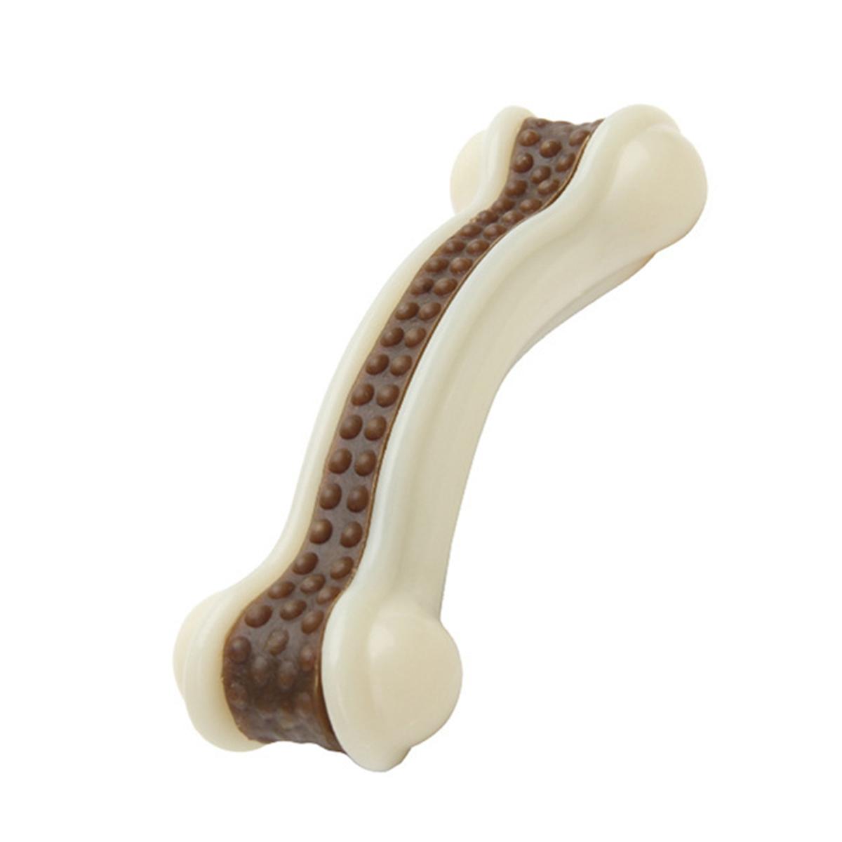 

Dog Chew Toys For Dogs Who Love To Chew, Real Beef Flavor, Indestructible Dog Teething Chew Toys