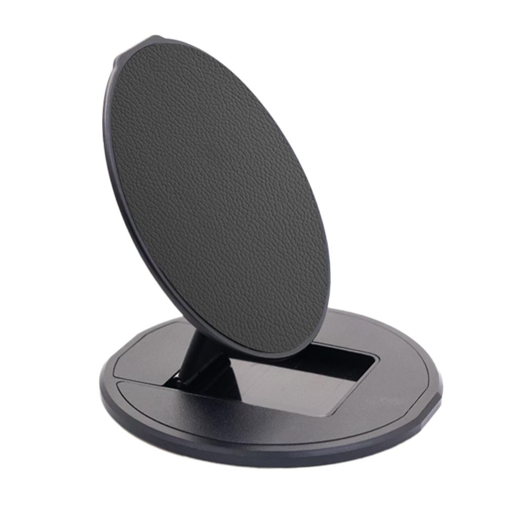 Portable Magnetic Phone Grip Stand Foldable Metal Kickstand Ring Holder in Stock Wholesale OEM Magnetic чёрный