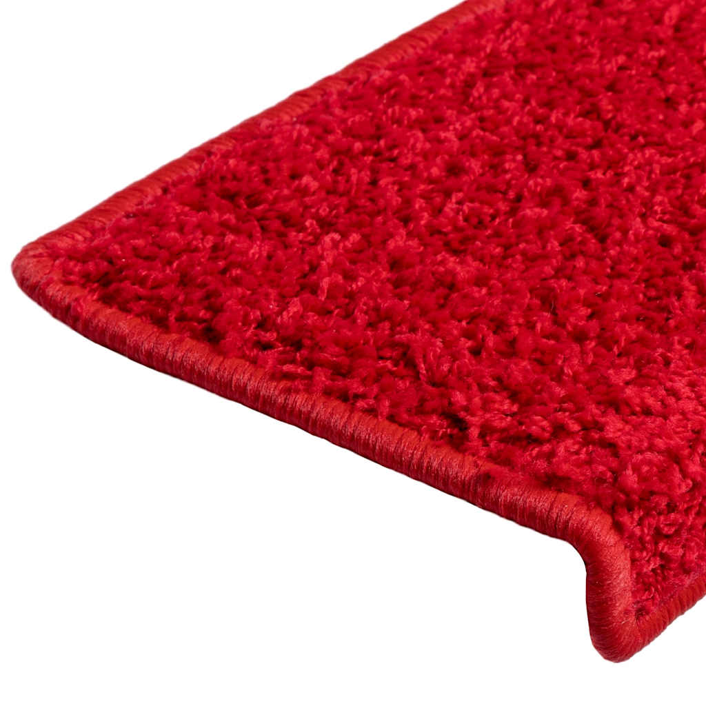 Stair Mats 30 Pcs. 65X21X4 Cm Red