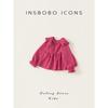Insbobo Girls' Shirts Spring Kidsren's Plaid Shirts 2026 Spring & Fall New Style Baby Fashionable Tops Kidsren's Clothing