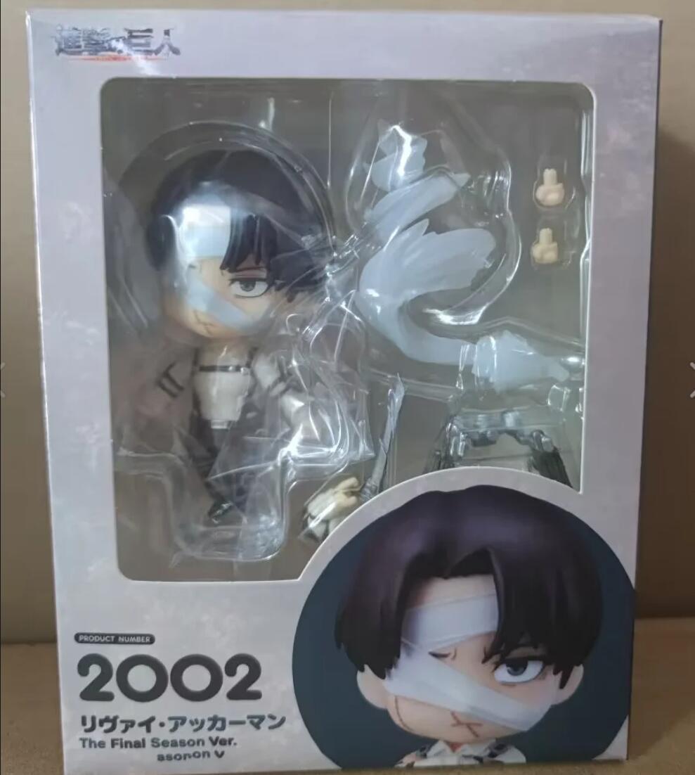 Attack on Titan Levi Ackerman Animation Figure #375 Eren Yeager Action Figure Mikasa Ackerman Figurine Collector-Worthy Miniature Figure Playthings