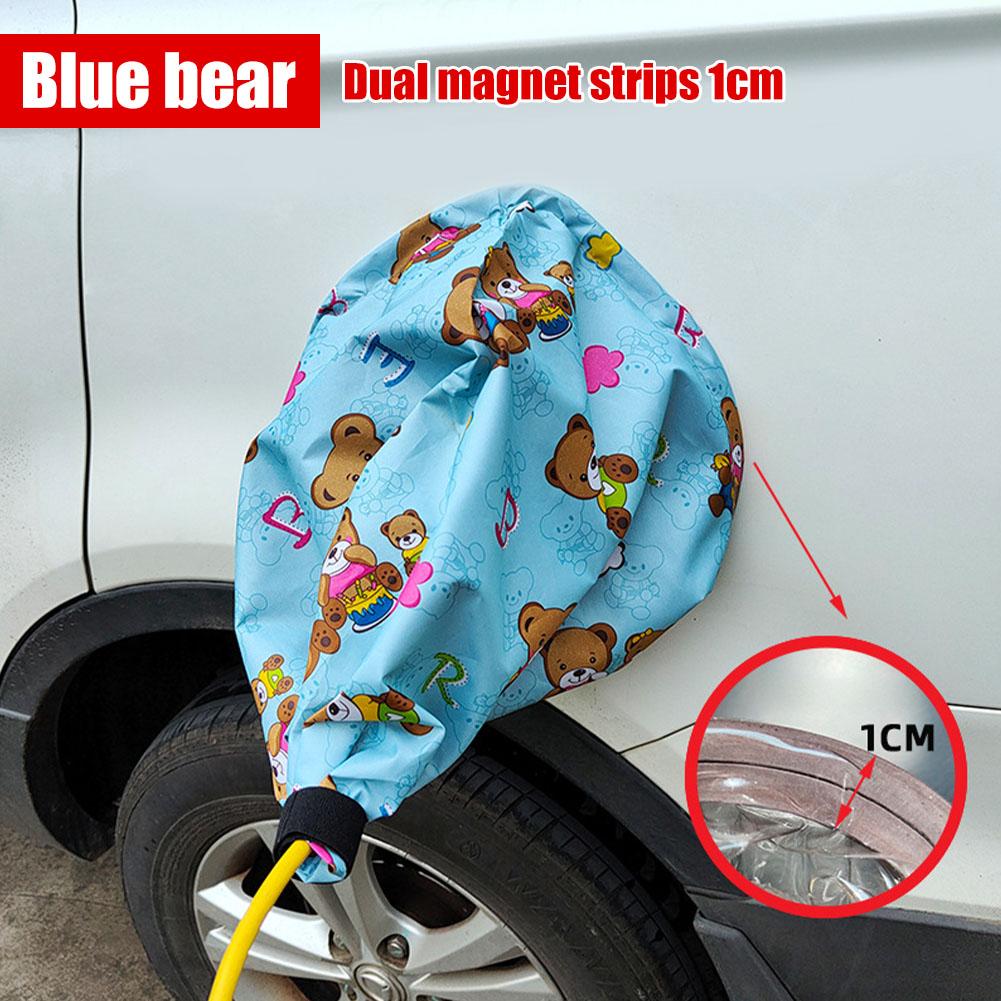 Nabíjecí port pro Energy Vehicle Rain Cover Magnetický chránič nabíječky do auta odolný proti dešti pro příslušenství do auta